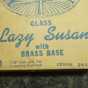 Indiana Glass Vintage Appetizer Glass 4 Divided